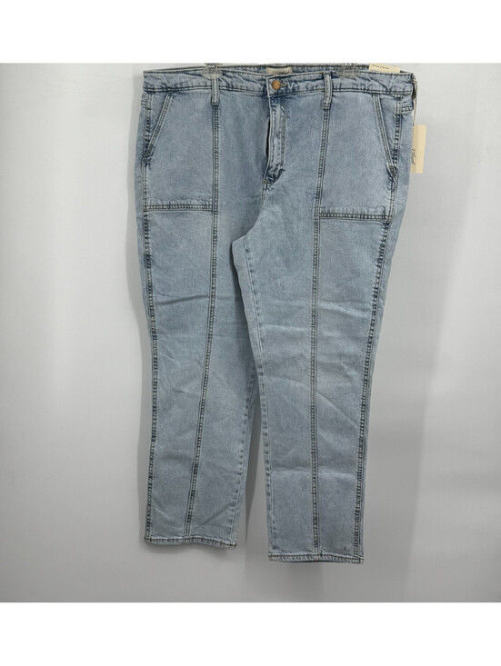 Universal Thread Denim - Universal Thread Women's High-Rise Straight Jeans Size 18 Regular Light Blue NWT